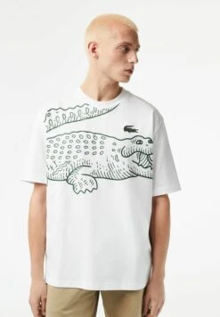 Lacoste T-Shirt Imprimé - Blanc