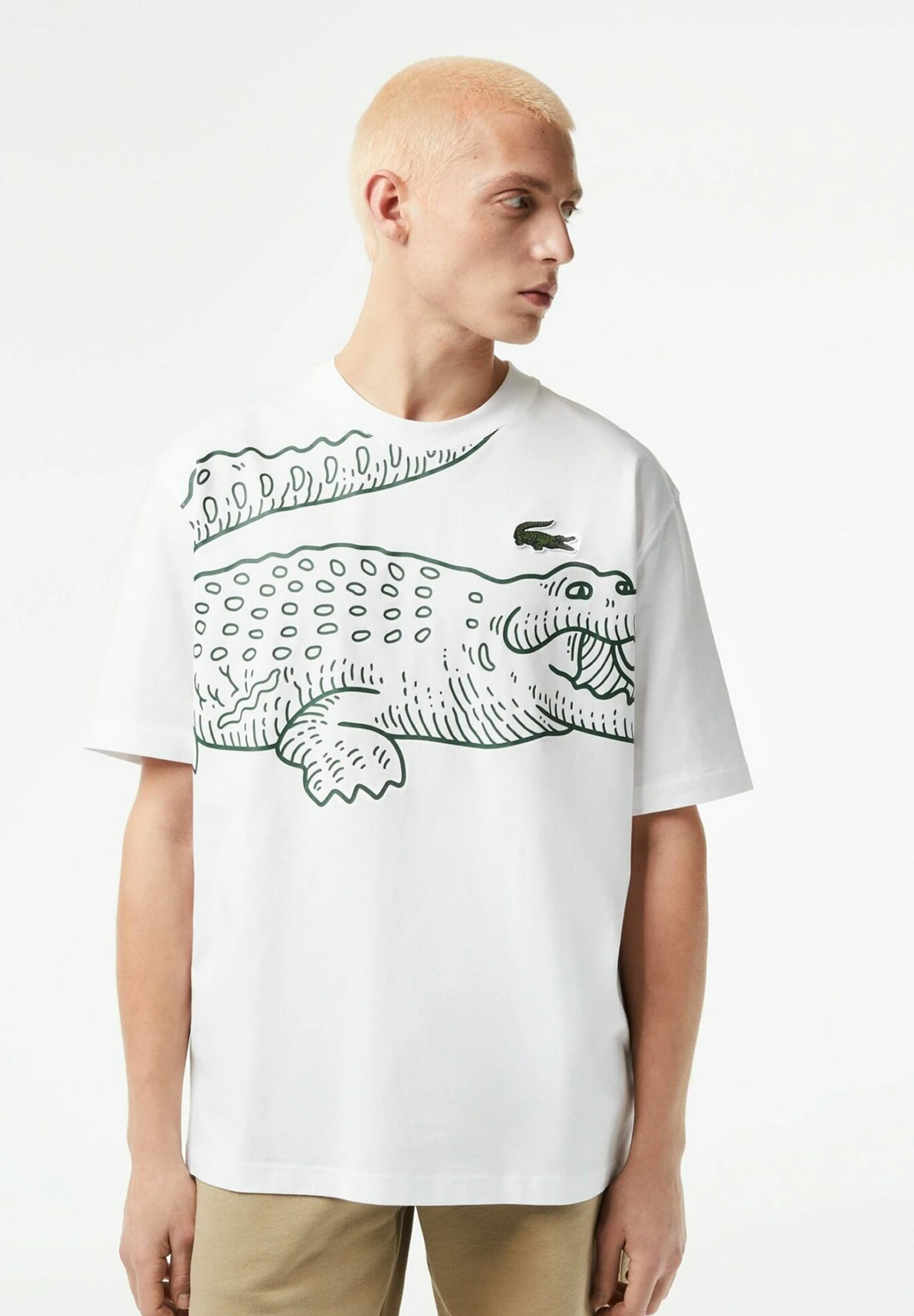 Lacoste T-Shirt Imprimé - Blanc 3 Lacoste T-Shirt Imprimé - Blanc