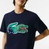 Lacoste Homme - T-Shirt Imprimé - Bleu Marine 2 Lacoste Homme - T-Shirt Imprimé - Bleu Marine -Tenue Sport Homme Magasin 0630151fde53486681a156862c49dfdb
