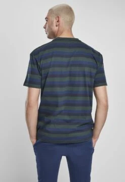 URBAN CLASSICS T-Shirt Imprimé - Bottlegreen/Midnightnavy -Tenue Sport Homme Magasin 068d47dc37b14bddb7659d85f742a685