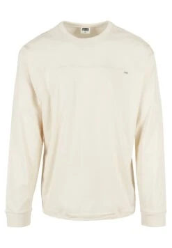 URBAN CLASSICS Organic Cotton Short Curved Oversized Ls - T-Shirt À Manches Longues - Whitesand -Tenue Sport Homme Magasin 07c002efc3264fc8b73c6f5eb09e121a