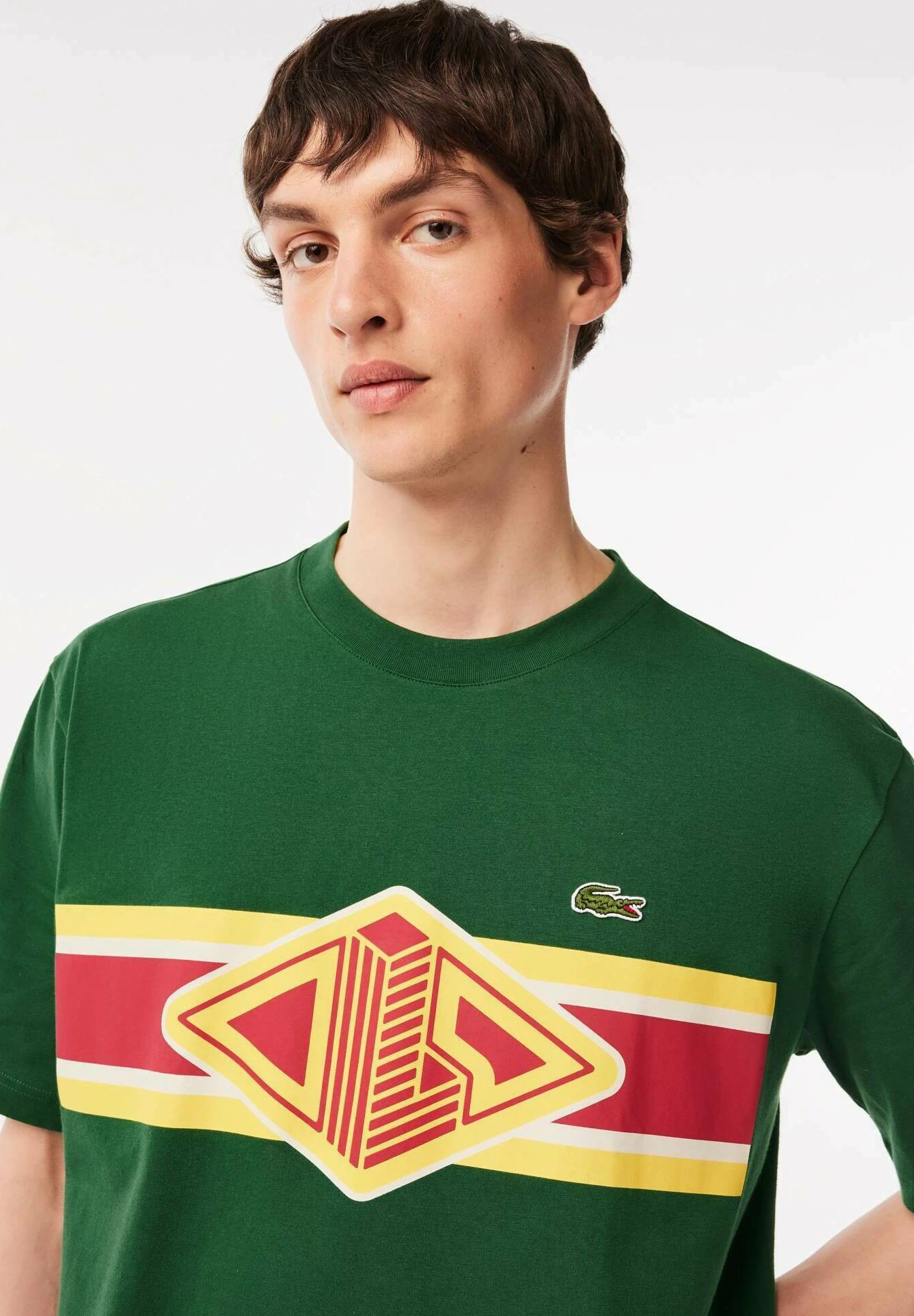 Lacoste T-Shirt Imprimé - Vert 6 Lacoste T-Shirt Imprimé - Vert – Image 4
