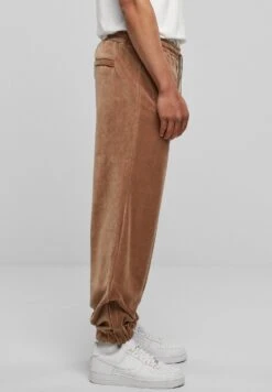 URBAN CLASSICS Sj Script Logo Essential - Pantalon De Survêtement - Light Brown -Tenue Sport Homme Magasin 0c9d229386fb416780f89734703d6275
