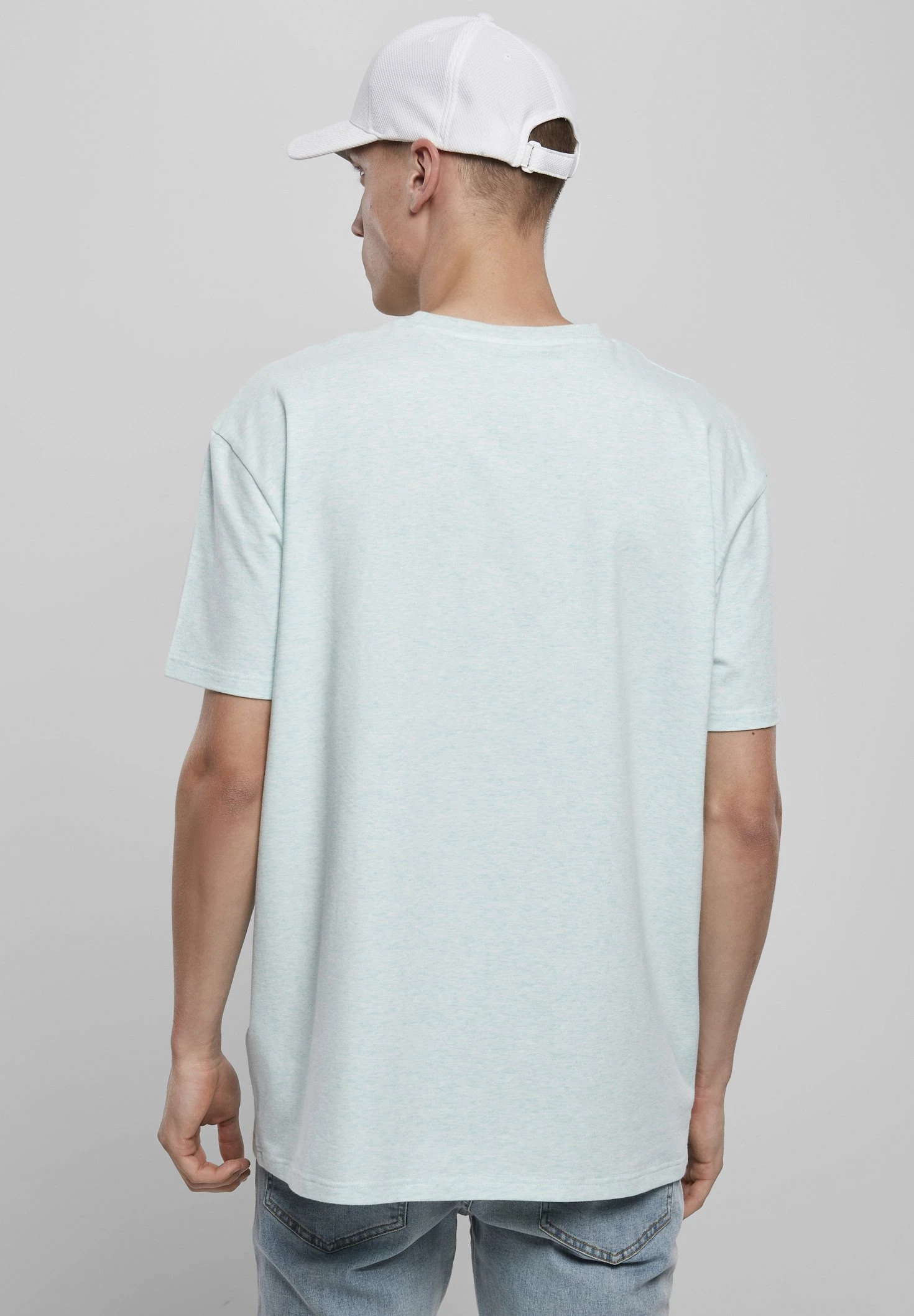 URBAN CLASSICS Oversize Melange Tee - T-Shirt Basique 5 URBAN CLASSICS Oversize Melange Tee - T-Shirt Basique – Image 3