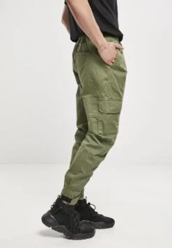 URBAN CLASSICS Männer Military - Pantalon Cargo - Newolive -Tenue Sport Homme Magasin 117cf7bd3dbe41119dd1e3b1333541a6