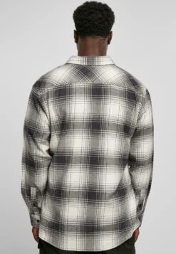 URBAN CLASSICS Mock Check - Chemise - Whitesand Black -Tenue Sport Homme Magasin 16c9eb9bfb2c4d16b6d6bc9f0cbb5223