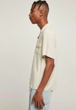 URBAN CLASSICS Viscose Camp Shirt - Chemise - Softseagrass -Tenue Sport Homme Magasin 1808f431a56c4807b1cd19b74b319750