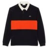 Lacoste Rugby - Polo - Bleu Marine Orange 1 Lacoste Rugby - Polo - Bleu Marine Orange -Tenue Sport Homme Magasin 186361c8458b4f0db9bd72fccd06d0df