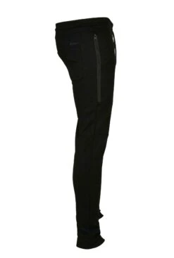 URBAN CLASSICS Side Tech - Pantalon De Survêtement - Black -Tenue Sport Homme Magasin 1b2456555ea743a18f89af2ec8ec875a