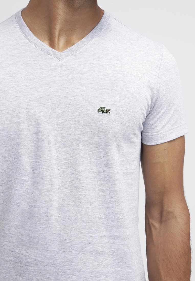 Lacoste T-Shirt Basique - Argent Chine 6 Lacoste T-Shirt Basique - Argent Chine – Image 4