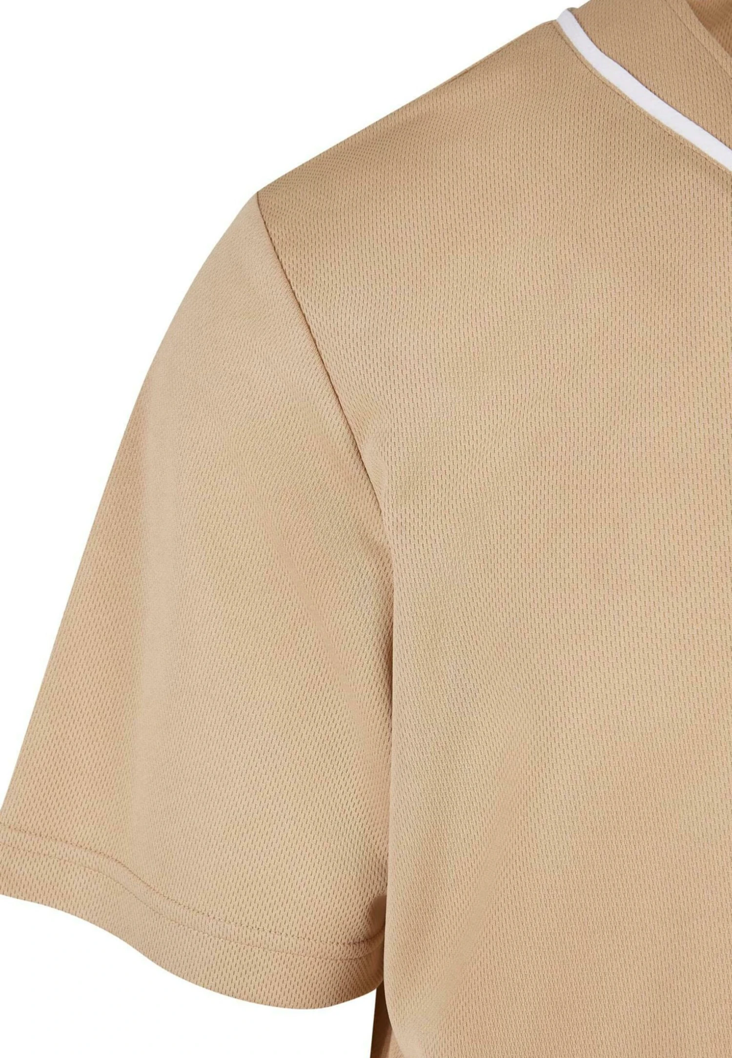 URBAN CLASSICS Baseball - Chemise - Unionbeige White 10 URBAN CLASSICS Baseball - Chemise - Unionbeige White – Image 8