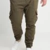 URBAN CLASSICS Cargo Jogging Pants - Pantalon Cargo - Olive -Tenue Sport Homme Magasin 234e5dd1cebb4385ba09218b34168ff3