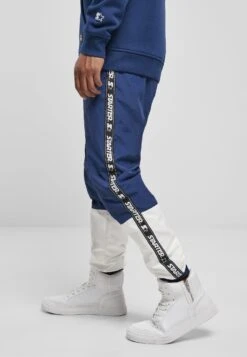 URBAN CLASSICS Starter - Pantalon De Survêtement - Blue Night/White -Tenue Sport Homme Magasin 25542b40d74e4cc2ad9425d377db7f09