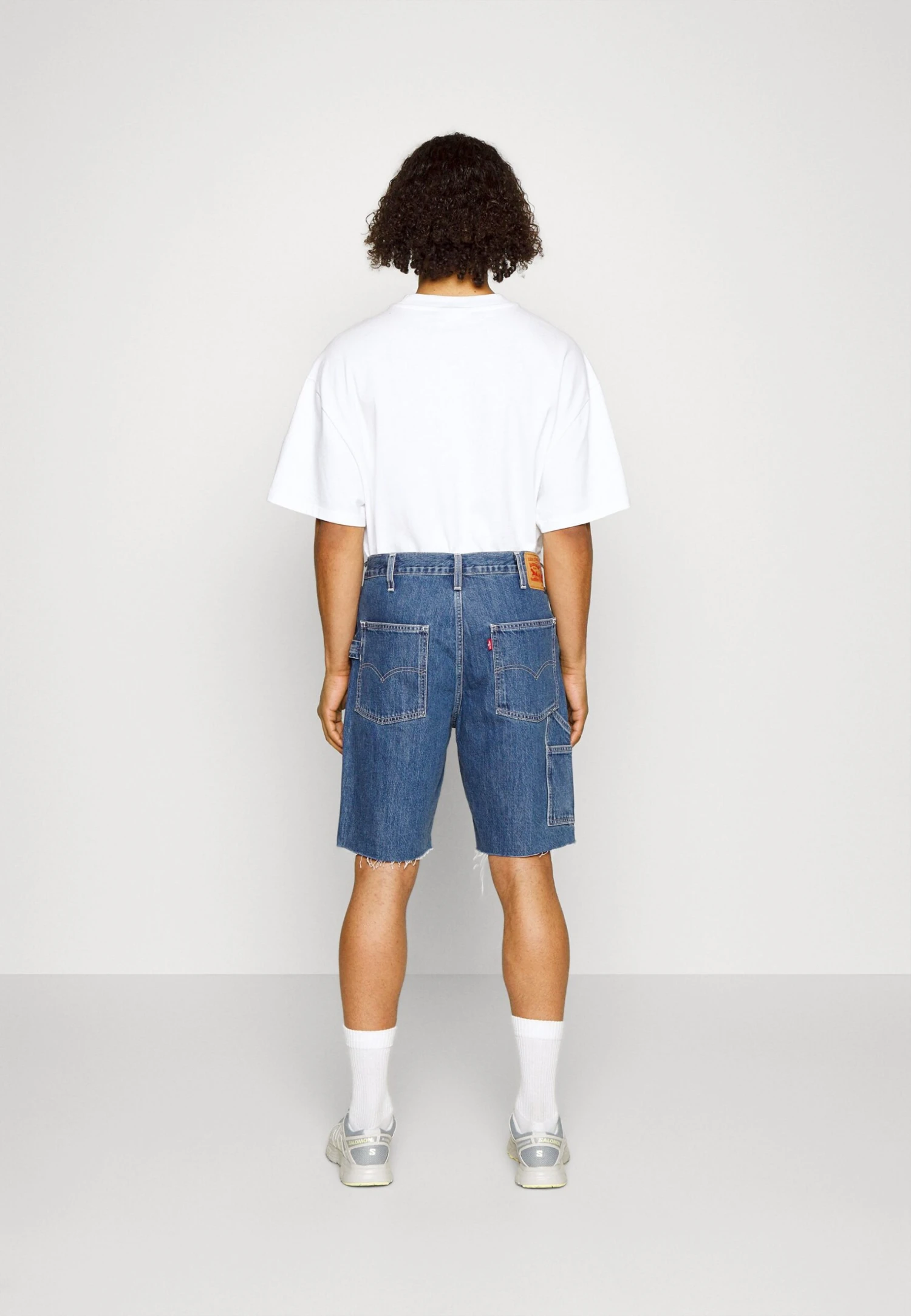 Cut Off Carpenter - Short En Jean - Blue Denim 4 Cut Off Carpenter - Short En Jean - Blue Denim – Image 3