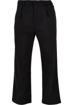 URBAN CLASSICS Front Pleated - Pantalon Classique - Black