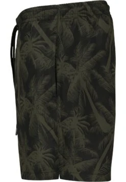 URBAN CLASSICS Pattern - Short De Bain - Palm/Olive -Tenue Sport Homme Magasin 2d3303688a294da49ff5179f8231fdc2