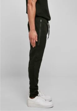 URBAN CLASSICS Side Tech - Pantalon De Survêtement - Black -Tenue Sport Homme Magasin 354f027da95b487e9ed53741f1e7acf7