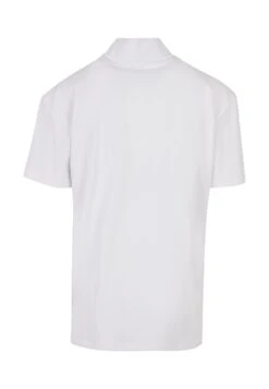 URBAN CLASSICS Boxy Zip - T-Shirt Imprimé - White -Tenue Sport Homme Magasin 36a5b13a03234926a5aab057ebb51444