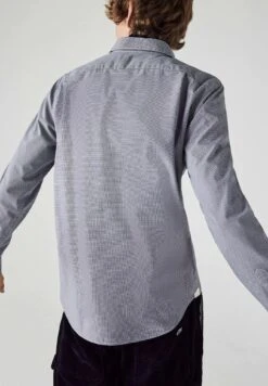 Lacoste Chemise - Weiß / Navy Blau -Tenue Sport Homme Magasin 3cd25a23d6d3401785c53e23c799d9eb