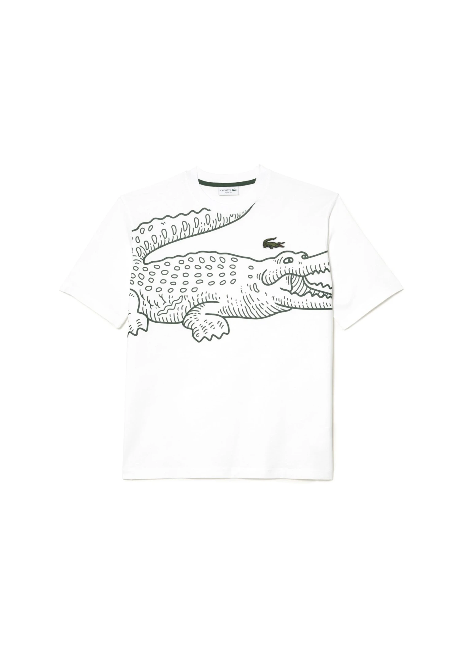 Lacoste T-Shirt Imprimé - Blanc 7 Lacoste T-Shirt Imprimé - Blanc – Image 5