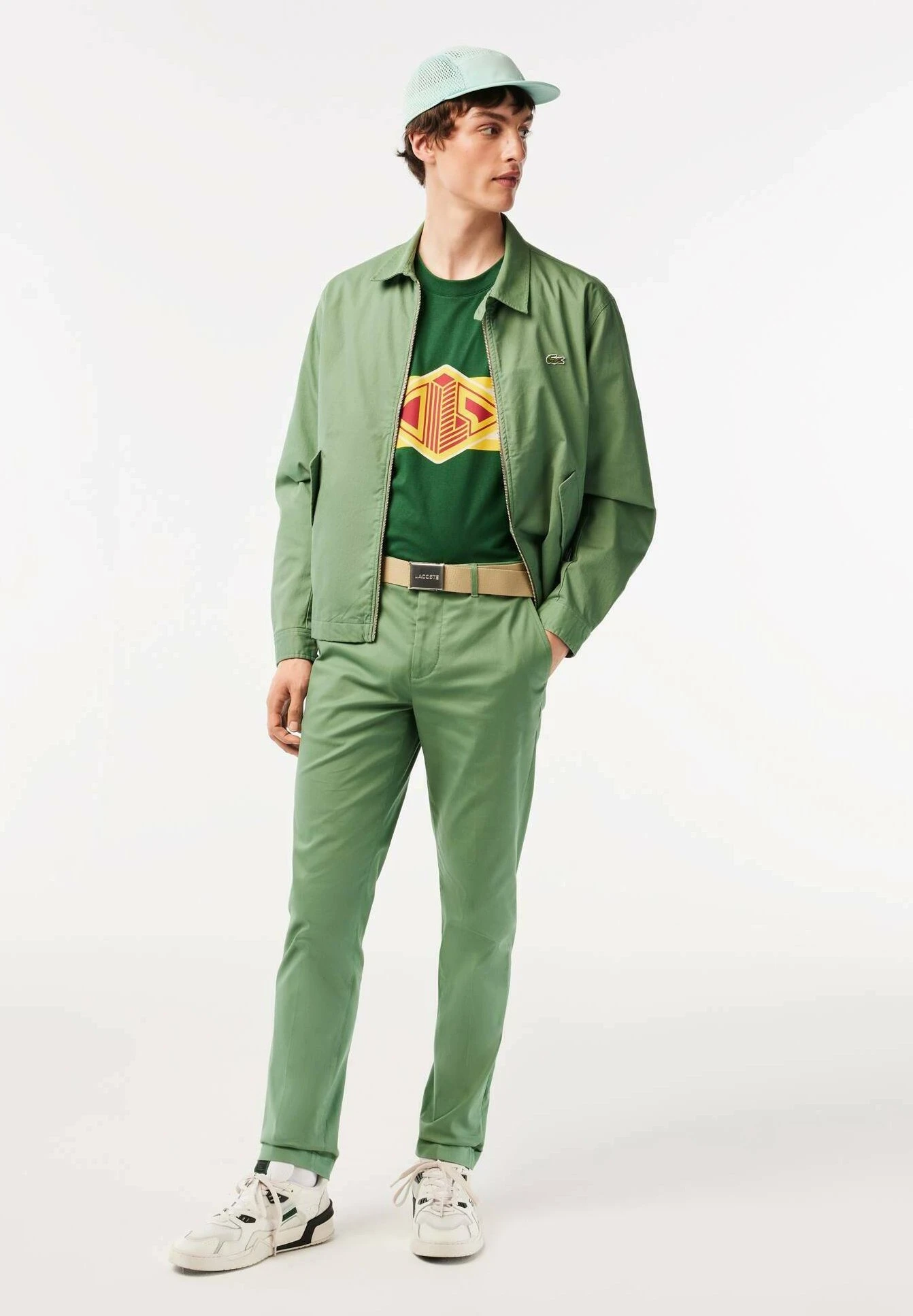 Lacoste T-Shirt Imprimé - Vert 4 Lacoste T-Shirt Imprimé - Vert – Image 2