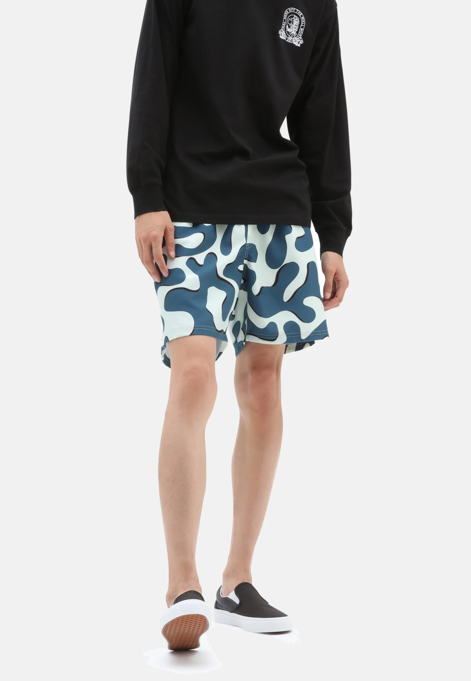 Vans Primary Print - Short - Medium Blue 3 Vans Primary Print - Short - Medium Blue