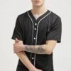 URBAN CLASSICS Baseball - Chemise - Black/White 1 URBAN CLASSICS Baseball - Chemise - Black/White -Tenue Sport Homme Magasin 41fe63ae49f4434484860b9d4182e51f