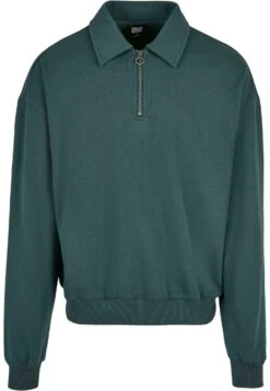 URBAN CLASSICS Collar Crew - Polo - Bottlegreen -Tenue Sport Homme Magasin 456e0756b1fc400e8dfcfc5e66ba4430