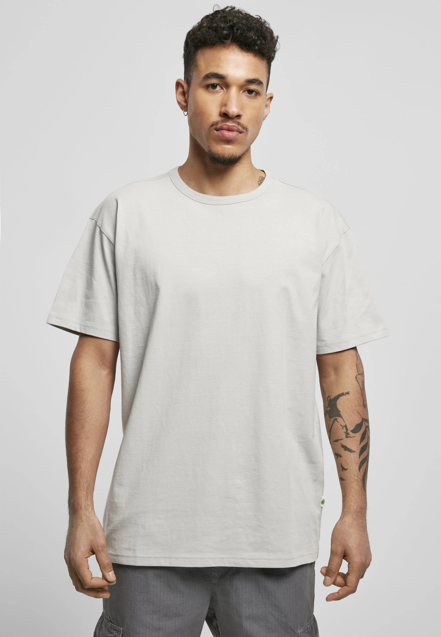 URBAN CLASSICS T-Shirt Basique - Lightasphalt 3 URBAN CLASSICS T-Shirt Basique - Lightasphalt