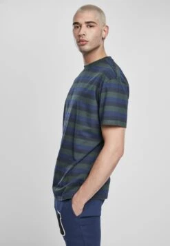 URBAN CLASSICS T-Shirt Imprimé - Bottlegreen/Midnightnavy -Tenue Sport Homme Magasin 4aac0026ac104927bc78db0541184ee6