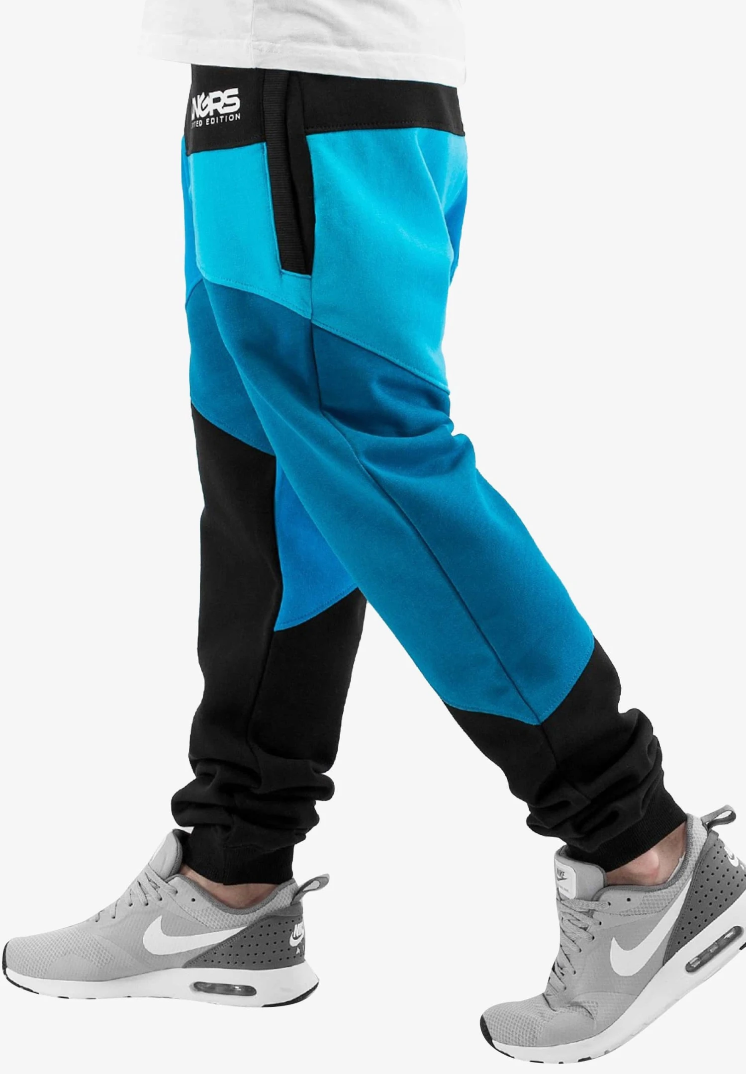 URBAN CLASSICS Dngrs Locotay - Pantalon De Survêtement - Blue Black 7 URBAN CLASSICS Dngrs Locotay - Pantalon De Survêtement - Blue Black – Image 5