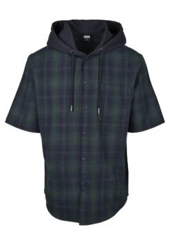 URBAN CLASSICS Hooded Short Sleeve Shirt - Chemise - Navy 11 URBAN CLASSICS Hooded Short Sleeve Shirt - Chemise - Navy -Tenue Sport Homme Magasin 4c68c36a5bdd413a8219c84e7bad0bad