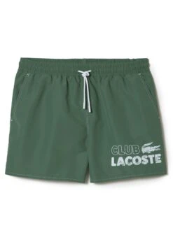 Lacoste Bain - Short De Bain - Vert Kaki
