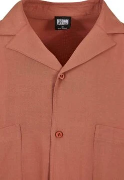 URBAN CLASSICS Resort - Chemise - Terracotta -Tenue Sport Homme Magasin 573f2b3bfece4733b8796120da36de0a