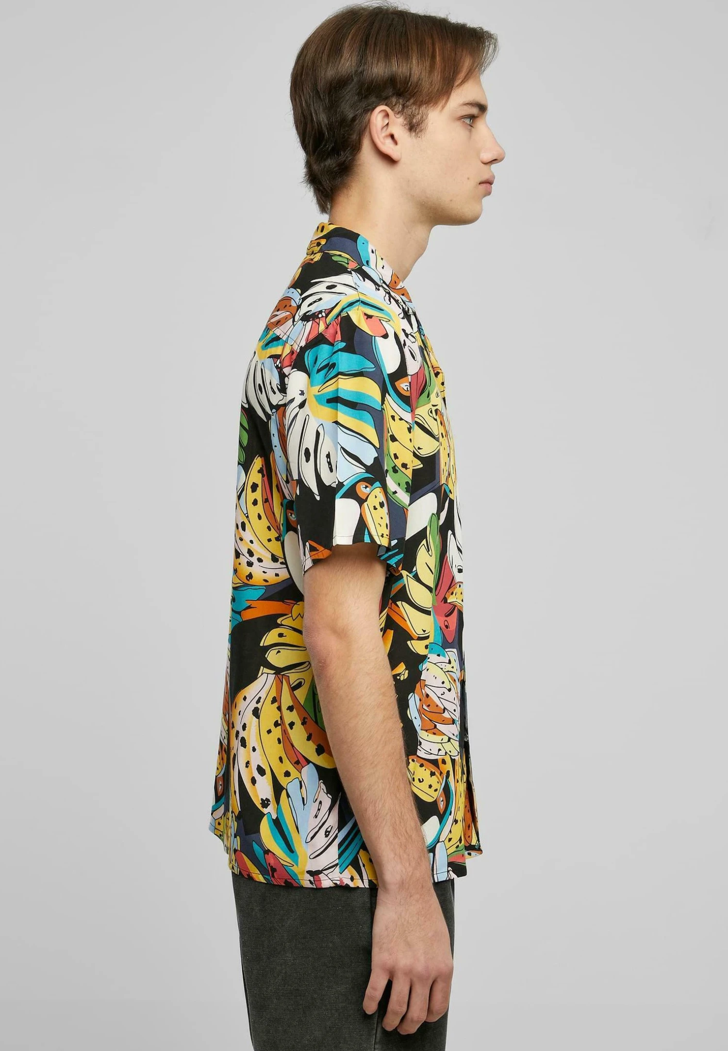 URBAN CLASSICS Aop Resort - Chemise - Toucans 6 URBAN CLASSICS Aop Resort - Chemise - Toucans – Image 4