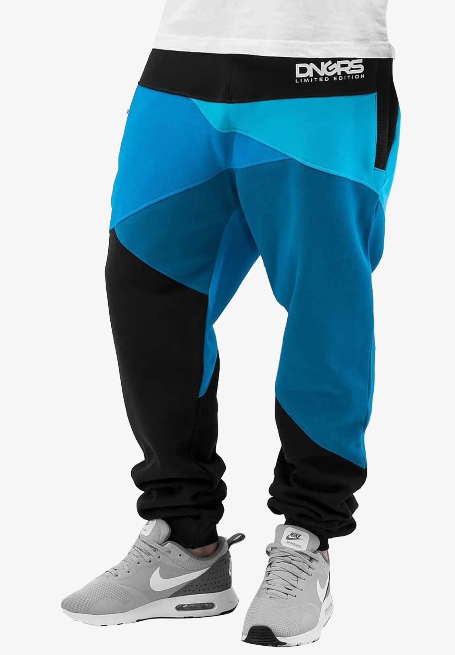 URBAN CLASSICS Dngrs Locotay - Pantalon De Survêtement - Blue Black 5 URBAN CLASSICS Dngrs Locotay - Pantalon De Survêtement - Blue Black – Image 3