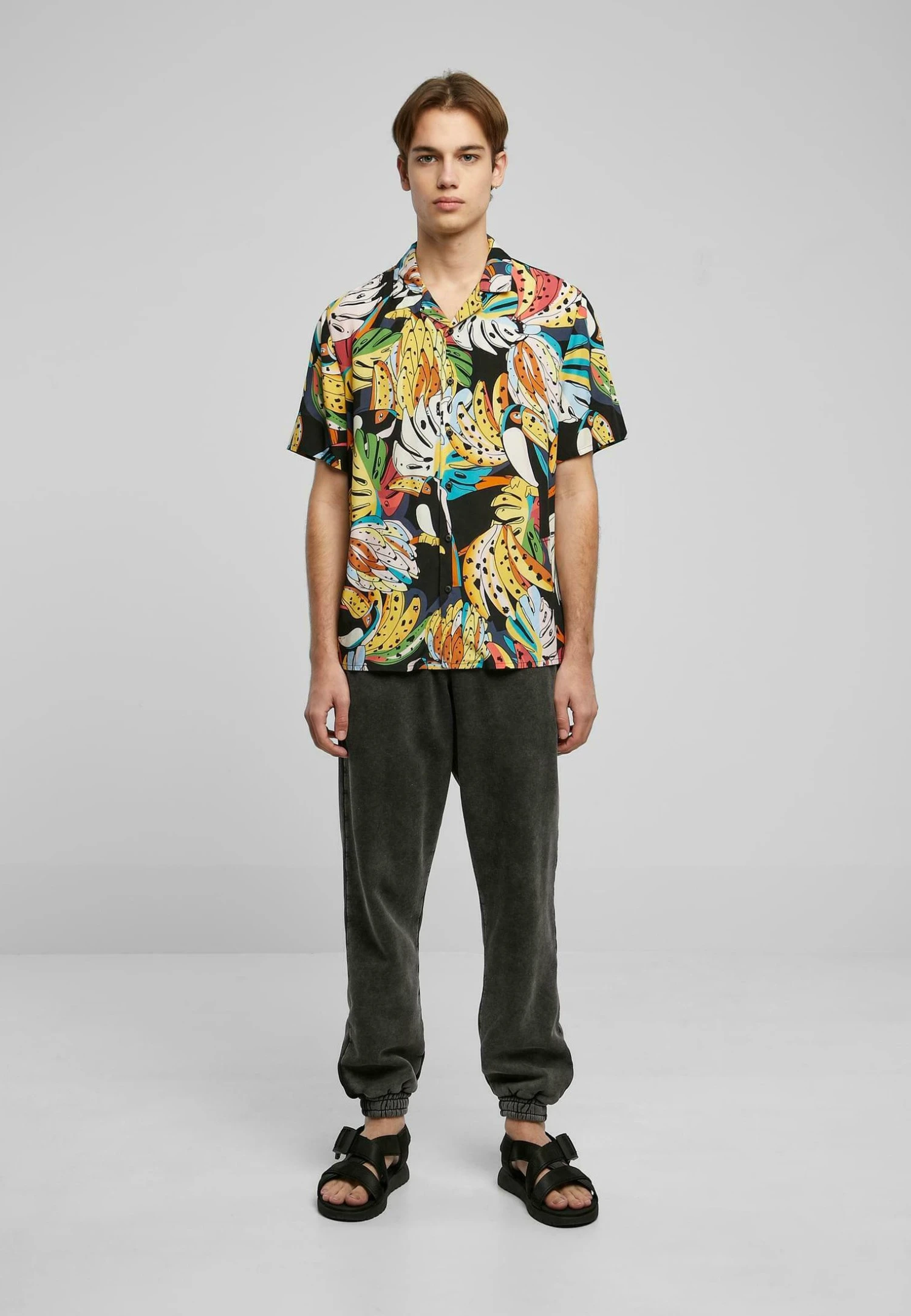 URBAN CLASSICS Aop Resort - Chemise - Toucans 4 URBAN CLASSICS Aop Resort - Chemise - Toucans – Image 2