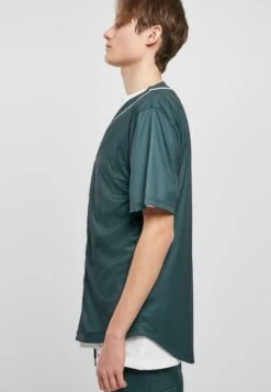 URBAN CLASSICS Baseball - Chemise - Bottlegreen White 14 URBAN CLASSICS Baseball - Chemise - Bottlegreen White -Tenue Sport Homme Magasin 5bb60b1365cd4543acff7a4481188520