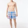 Lacoste Bain Homme Mh5644 - Short De Bain - Bleu Blanc -Tenue Sport Homme Magasin 5cdf0ea9dd7c433094e7b8be67a55b53