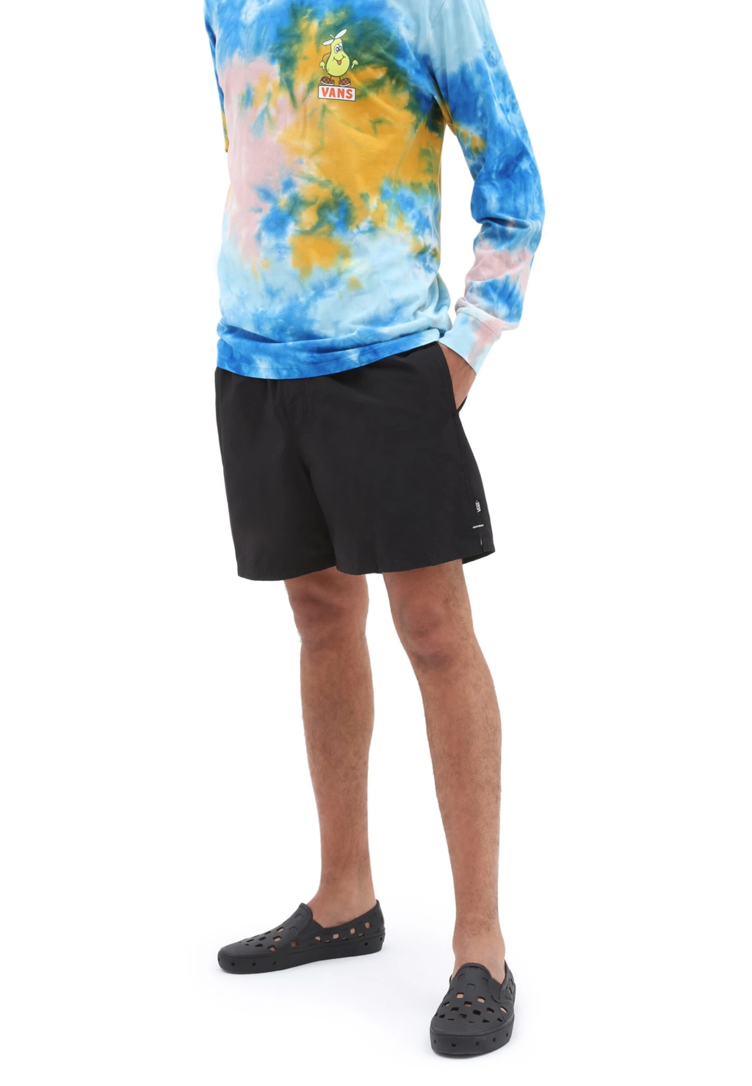 Vans Primary Solid Elastic - Short De Bain - Black 3 Vans Primary Solid Elastic - Short De Bain - Black