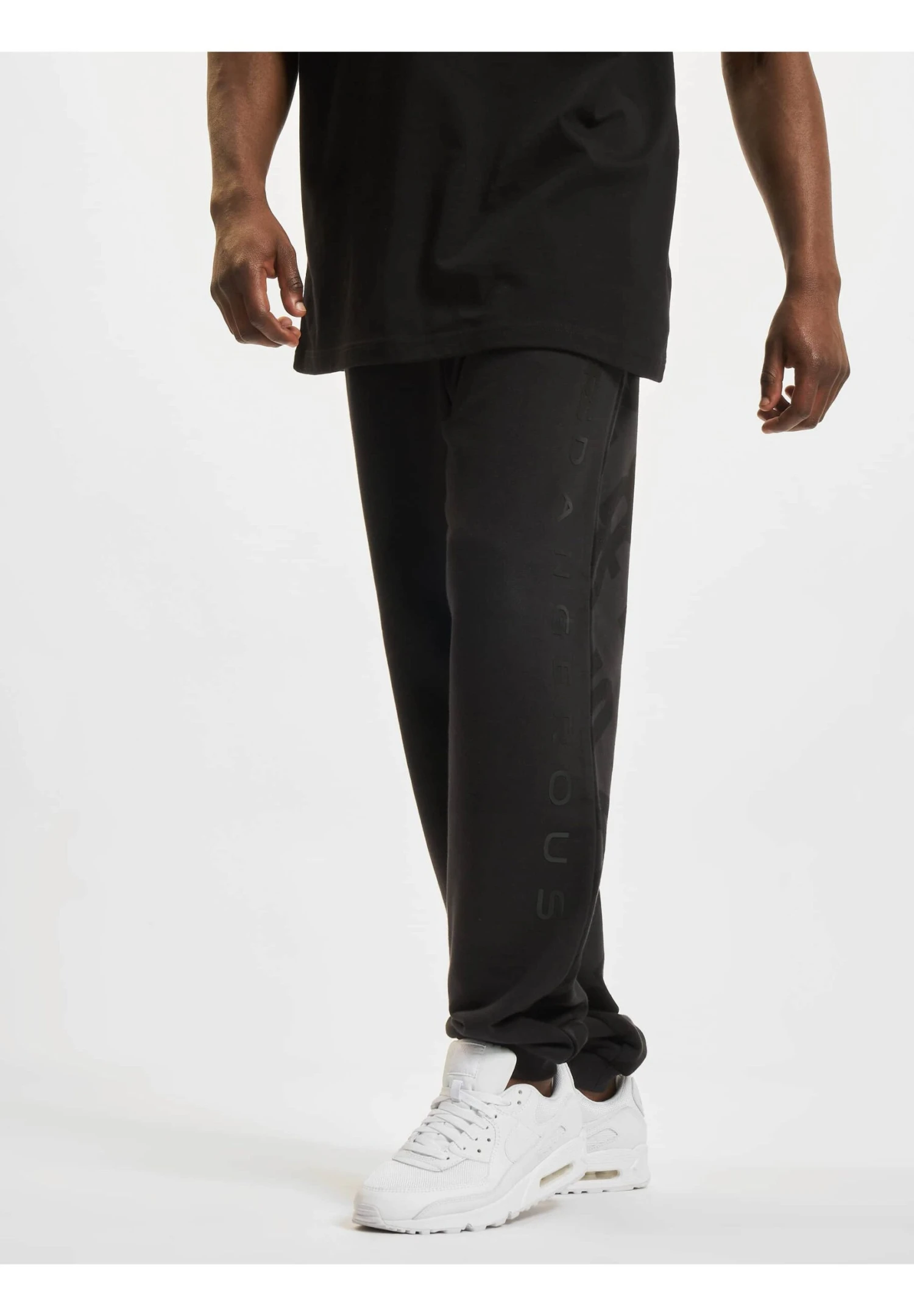 URBAN CLASSICS Dangerous Dngrs Identity - Pantalon De Survêtement - Black 3 URBAN CLASSICS Dangerous Dngrs Identity - Pantalon De Survêtement - Black