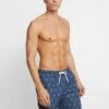 URBAN CLASSICS Pineapple Swim Shorts - Short De Bain - Vintage Blue