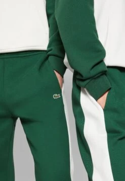 Lacoste Pantalon De Survêtement - Green/Flour -Tenue Sport Homme Magasin 6f29f7176b1941f48369f24ba0d5a953