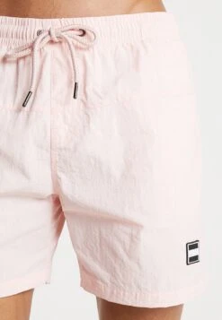 URBAN CLASSICS Block - Short De Bain - Pink -Tenue Sport Homme Magasin 70bb3c766c3045e29bb4ac8c5c58c5e9