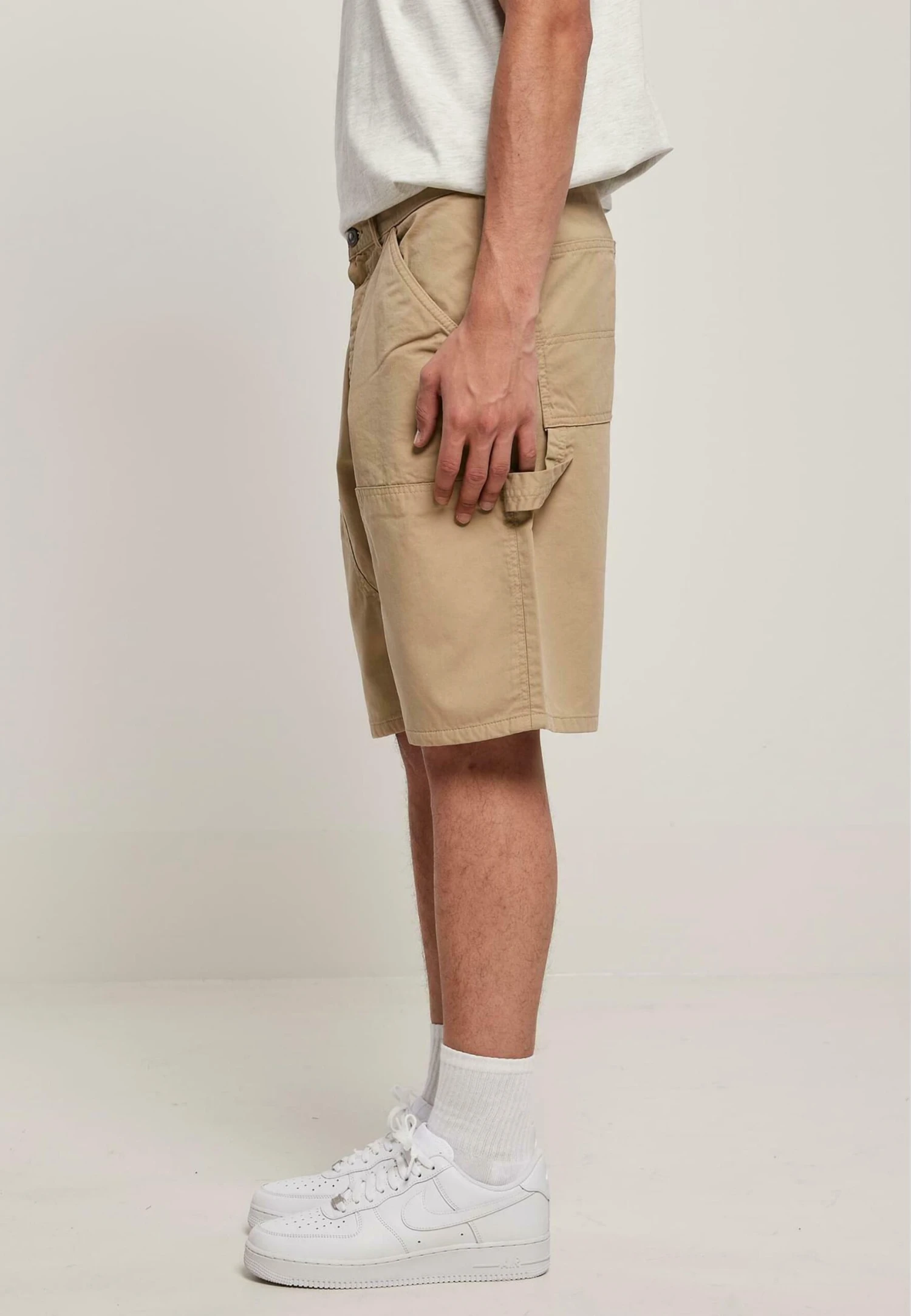 URBAN CLASSICS Double Knee Carpenter - Short - Unionbeige 3 URBAN CLASSICS Double Knee Carpenter - Short - Unionbeige