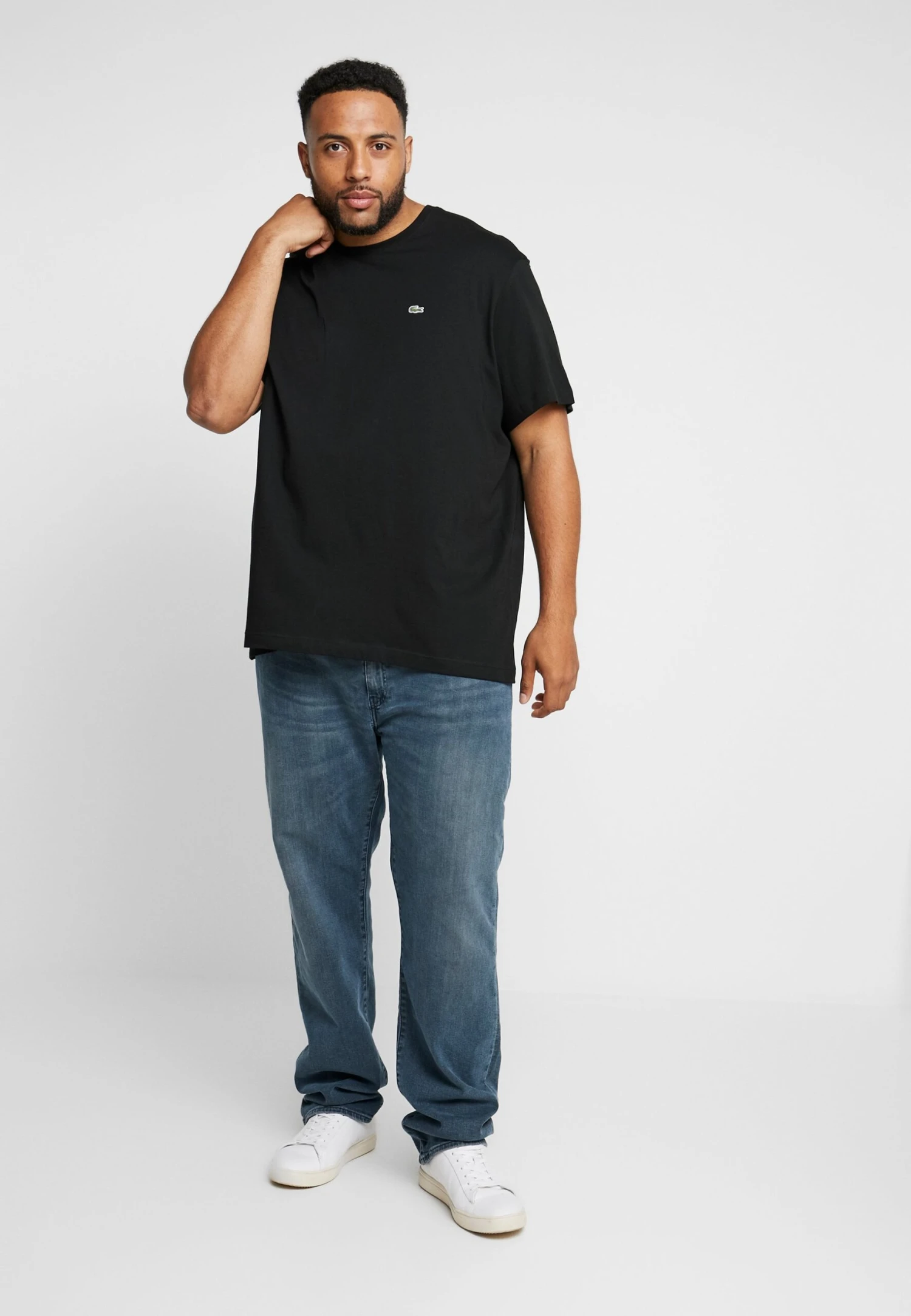 Lacoste Plus - T-Shirt Basique - Noir 4 Lacoste Plus - T-Shirt Basique - Noir – Image 2