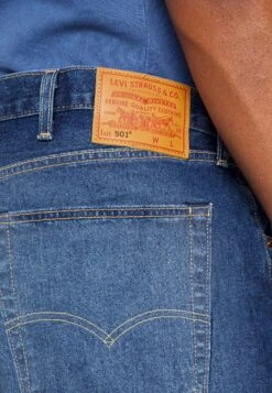 Levi's® Plus 501® Hemmed Shorts - Short En Jean - Bleu Eyes -Tenue Sport Homme Magasin 7434abb3a9314d5592204b134b15442e