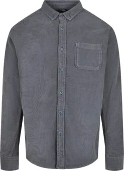 URBAN CLASSICS Corduroy Shirt - Chemise - Olive -Tenue Sport Homme Magasin 7481247c3c8645a9900011792be6aefb