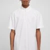 URBAN CLASSICS Boxy Zip - T-Shirt Imprimé - White -Tenue Sport Homme Magasin 74dc8ecc44f2478ca011c5ac89efe953