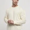 URBAN CLASSICS Organic Cotton Short Curved Oversized Ls - T-Shirt À Manches Longues - Whitesand -Tenue Sport Homme Magasin 76fd5ffc7e72450b8ef4873c3c003b6c